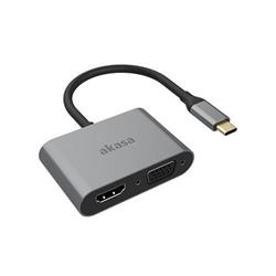 AKASA - USB-C na HDMI a VGA