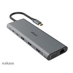 AKASA - USB Type-C 14-In-1 dokovací stanice 60W