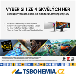 Aktivační kód na PC hru v rámci akce Samsung Pick Your Game