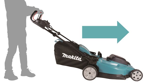 Akumulátorová kosačka Makita DLM539Z s 530 mm Li-ion LXT 2x18V bez batérie