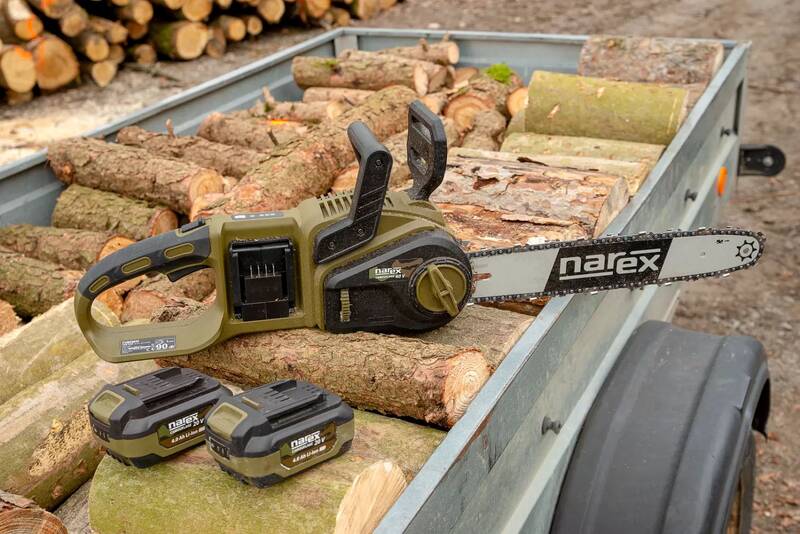 Akumulátorová reťazová píla NAREX CPR 350 4BN CAMOUFLAGE Set