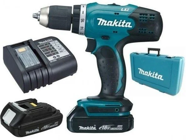 Akumulátorová vŕtačka Makita DDF453SYE Li-ion 18V/1,5Ah LXT