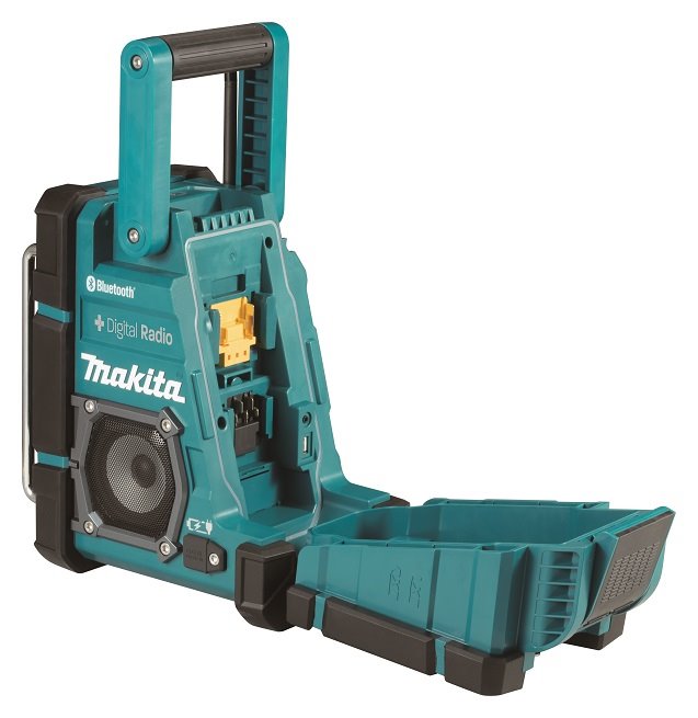 Akumulátorové rádio Makita DMR301 s nabíjačkou, DAB, Bluetooth, Li-ion CXT 10,8/12V,LXT14,4/18V Z