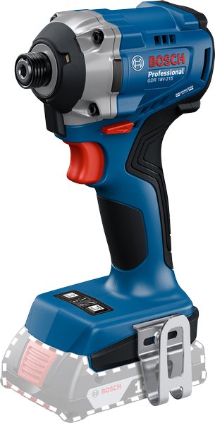 Akumulátorový rázový uťahovák BOSCH GDR 18V-215 + L-BOXX (0.601.9N2.000)