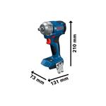 Akumulátorový rázový uťahovák BOSCH GDS 18V-350 (0.601.9M5.000)