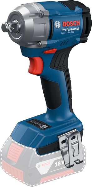 Akumulátorový rázový uťahovák BOSCH GDS 18V-350 (0.601.9M5.000)