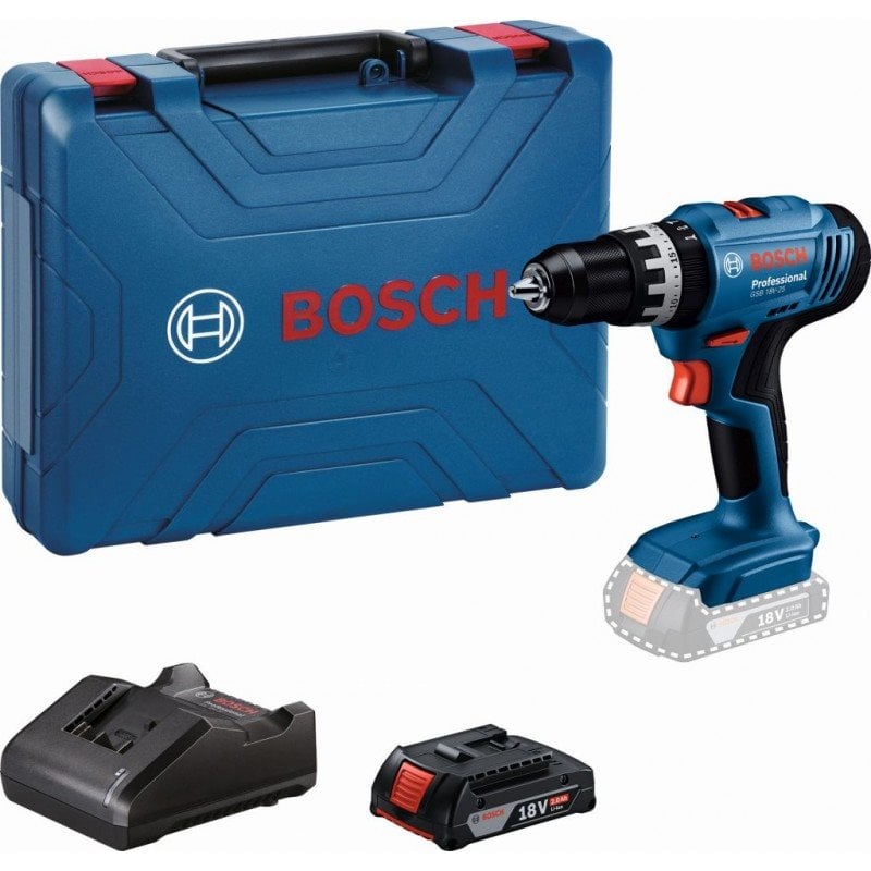 Akumulátorový rázový uťahovák BOSCH GSB 18V-25 (0.601.9K9.309)