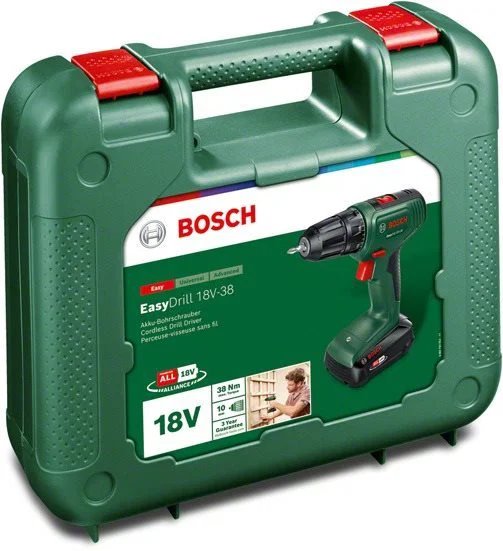Akumulátorový vŕtací skrutkovač BOSCH EasyDrill 18V-38 (0.603.9D8.003)
