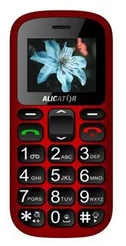 Aligator A321 Senior, červený a čierny + stolová nabíjačka