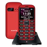 ALIGATOR A720 4G Senior červený a čierny + stolová nabíjačka