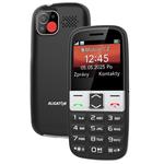 ALIGATOR A775 Senior čierny + stolová nabíjačka