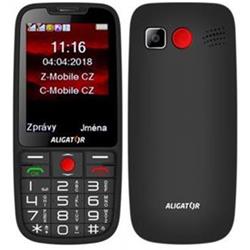 Aligator A890 GPS Senior černý