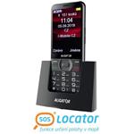Aligator A900 GPS Senior čierna stolová nabíjačka - POUŽITÁ