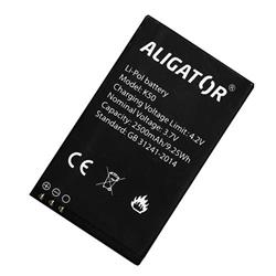ALIGATOR battery for K50 eXtremo, Li-Pol 2500 mAh, original