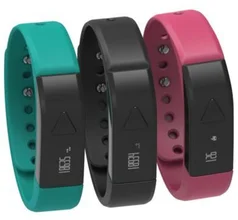 Aligator bluetooth fitness náramek modrý