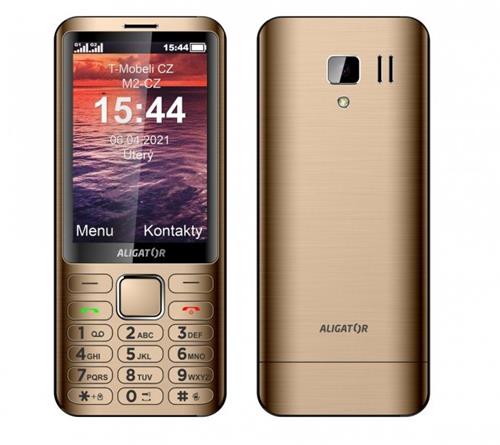 Aligator D950 Dual Sim zlatý