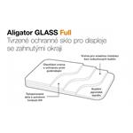 ALIGATOR Full Cover tvrdené sklo, celoplošné, pre Samsung Note 10, priehľadné