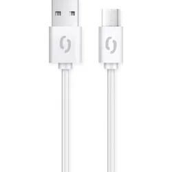 Aligator kábel USB-C, 1m, biely DAKA006