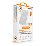Aligator Mag-Bank, 10 000 mAh, biela