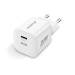 ALIGATOR Mini rýchlonabíjačka, PD 20W, kábel USB-C/USB-C, biela