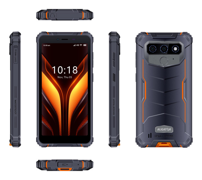 ALIGATOR RX850 eXtremo 64 GB čierno-oranžový