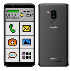 Aligator S6000 Senior černý AS6000SENBK BONUS! - Mobilní telefony