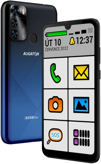 ALIGATOR S6550 SENIOR modrá