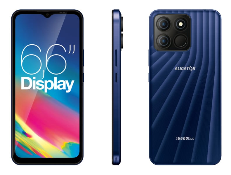 ALIGATOR S6600 Duo 4+64GB modrá