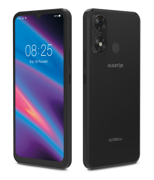 ALIGATOR S6700 Duo 4+128 GB čierna