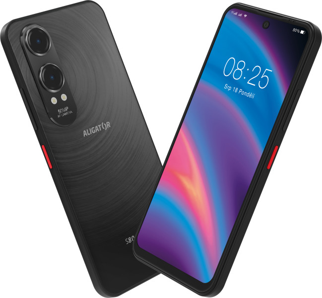 ALIGATOR S8000 Duo 4+128 GB čierna