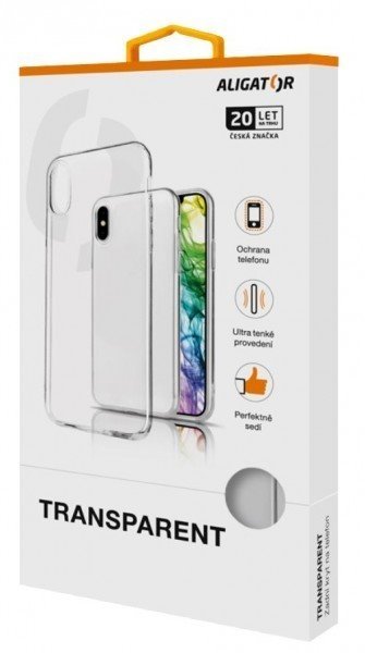 ALIGATOR TRANSPARENT Púzdro pre Samsung Galaxy A22 (4G) PTA0119