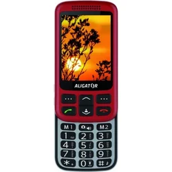 Aligator VS900 Dual SIM červeno-stříbrný