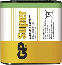 Alkalická batéria GP Super 3LR12 (4,5 V), 1 ks