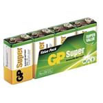 Alkalická batéria GP Super 9V (6LF22) 4Ks