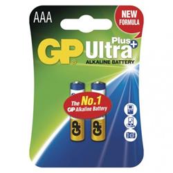 Alkalická batéria GP Ultra Plus AAA (LR03) 2Ks