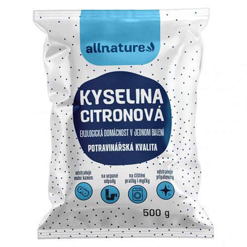 Allnature Kyselina citronová 0,5 kg