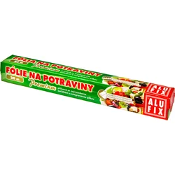 ALUFIX Potravinová fólie 20m PVC v krabičce