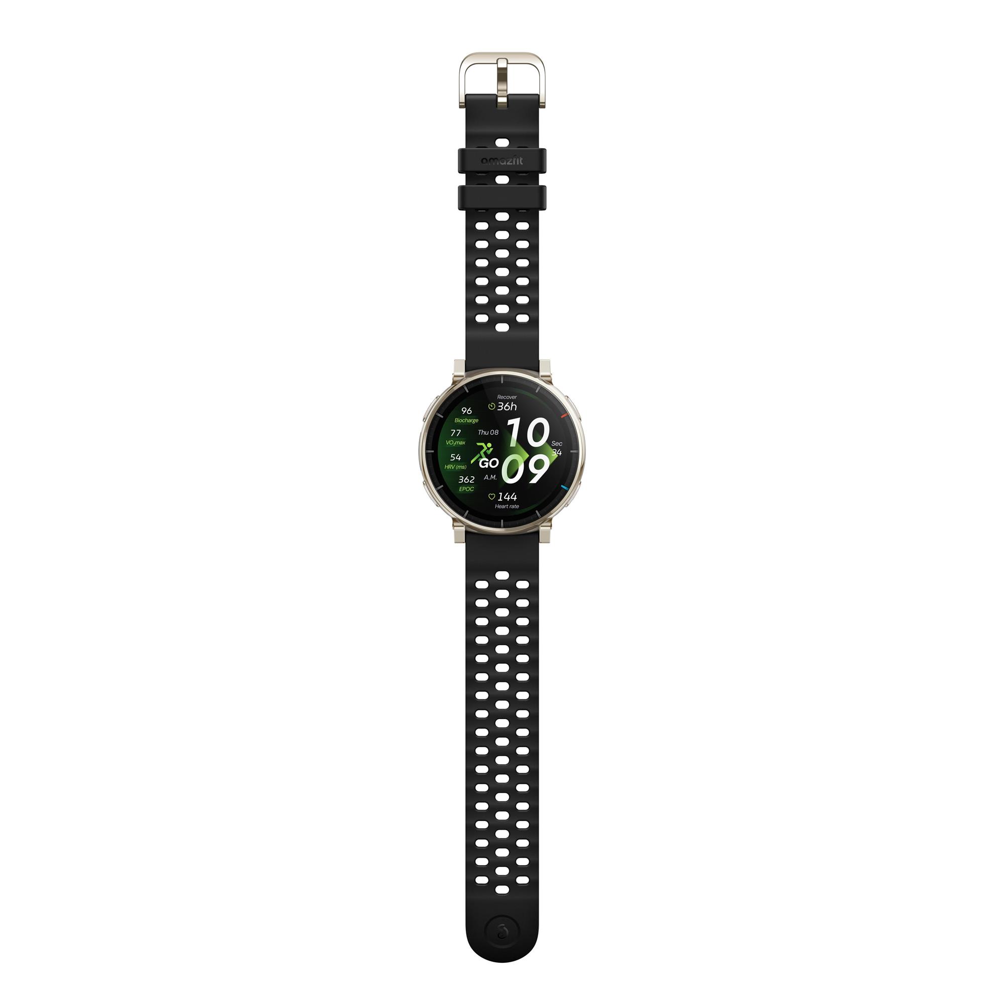 Amazfit Active 3 Premium Apex Silver, strieborná