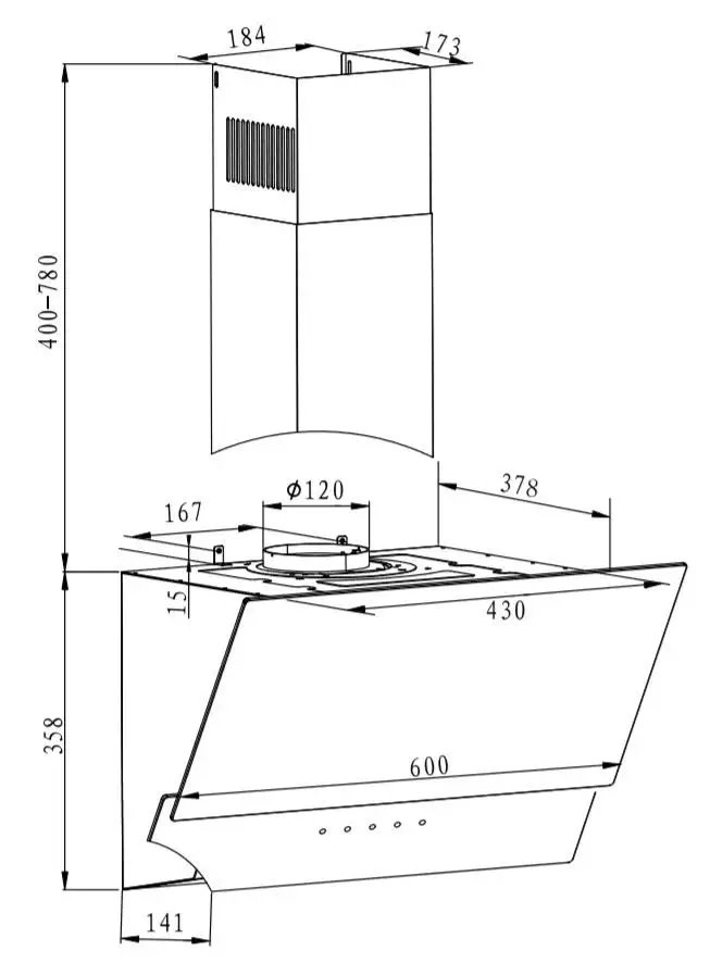 Amica SKZ 65 BW