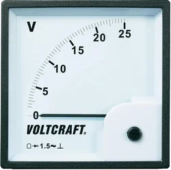 Analogové panelové měřidlo magnetoelektrické AM-96x96/ 25 V