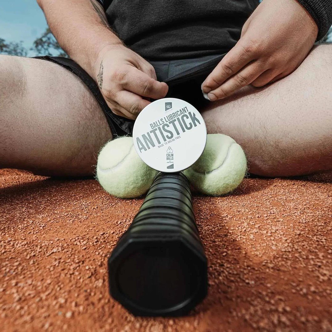 Angry Beards Antistick Run & Play - Sportovní lubrikant na kule 55g
