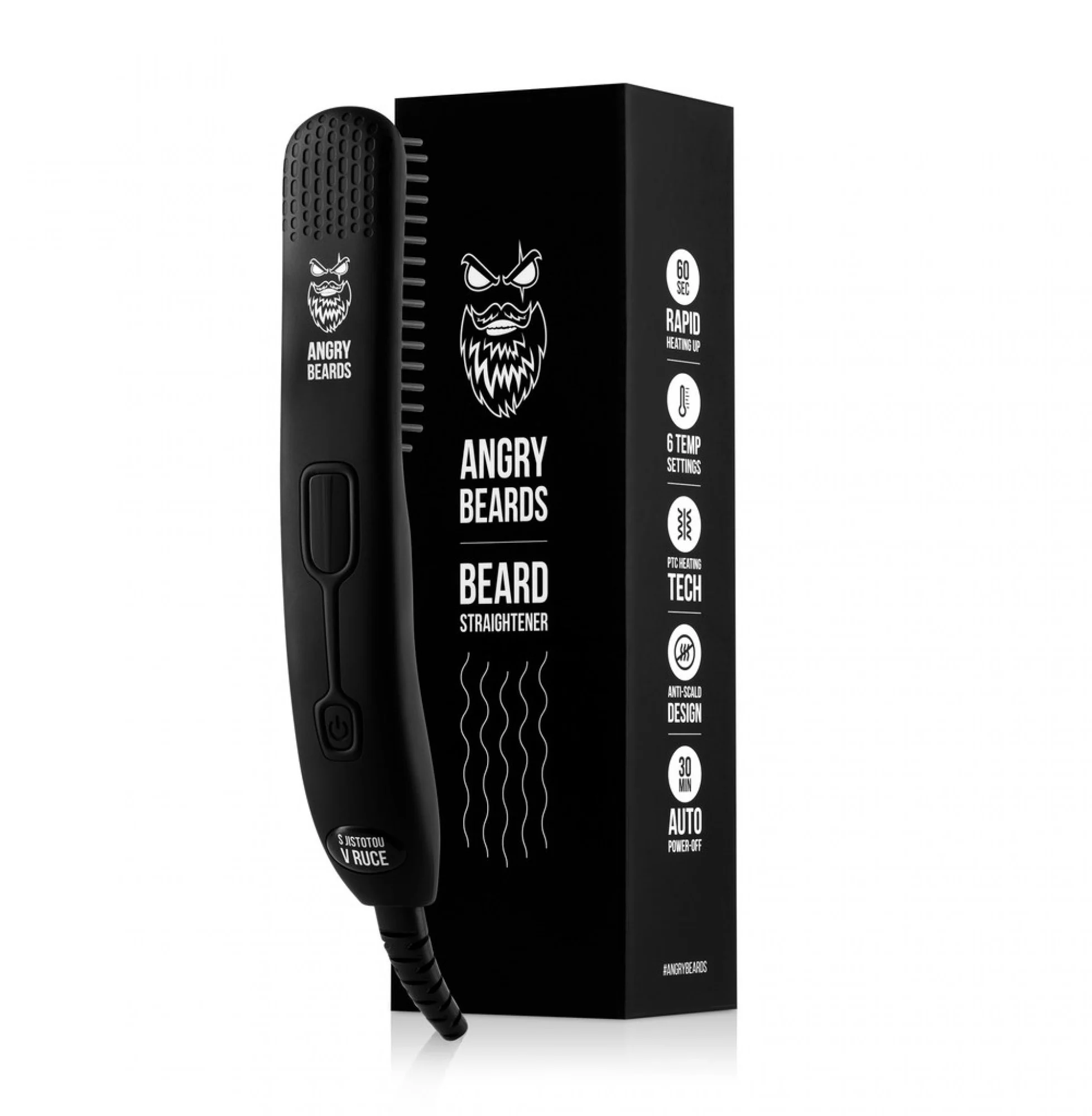 Angry Beards Beard Straightener - žehlička na vousy