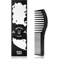 Angry Beards Dual Comb - karbonový hřeben