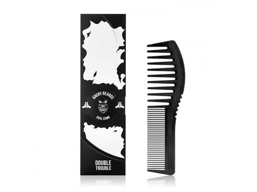 Angry Beards Dual Comb - uhlíkový hrebeň