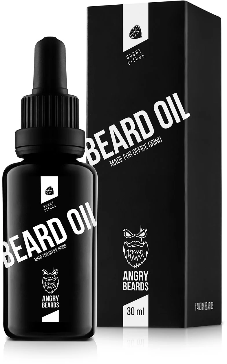 Angry Beards Olej na vousy Bobby Citrus 30 ml