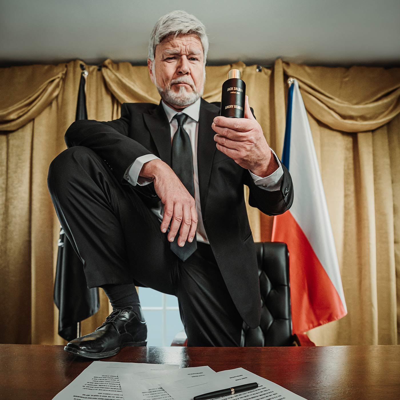 Angry Beards Parfém More Jack Saloon 2 ml (tester)