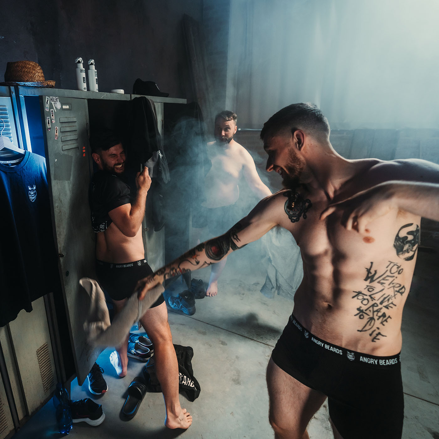 Angry Beards Set Antistick, Antisweat a veľkosť šortiek. M