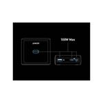 Anker 100W nabíjacia stanica 2xUSB-C, 1xUSB, 1xkonektor pre powerbanku Prime čierna
