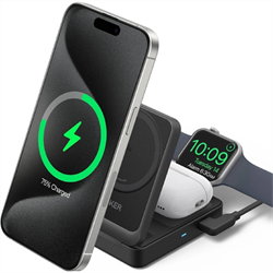 Anker MagGo B2557 15W bezdrôtová nabíjačka čierna