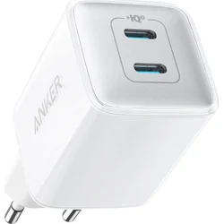 Anker PowerPort III 40W, 2xUSB-C, biely